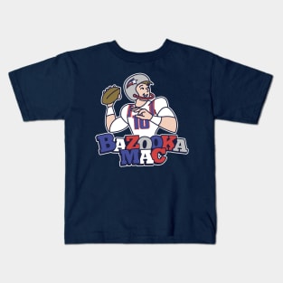 Bazooka Mac Jones Patriots Kids T-Shirt